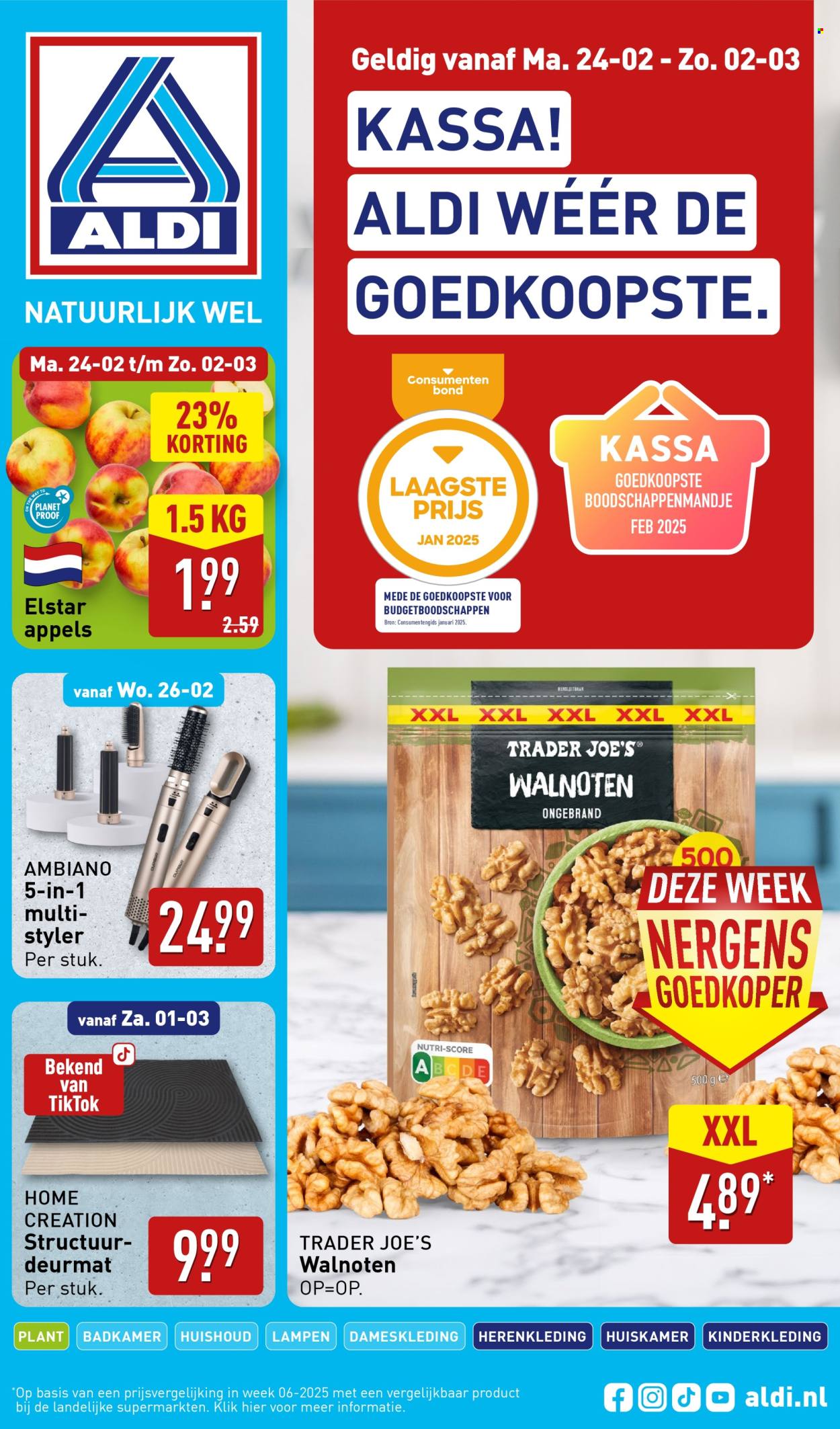 Aldi-aanbieding - 24-2-2025 - 2-3-2025. Pagina 1