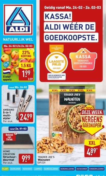 Aldi-aanbieding - 24-2-2025 - 2-3-2025.