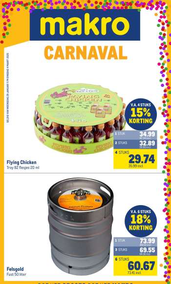 Makro-aanbieding - 29-1-2025 - 4-3-2025.