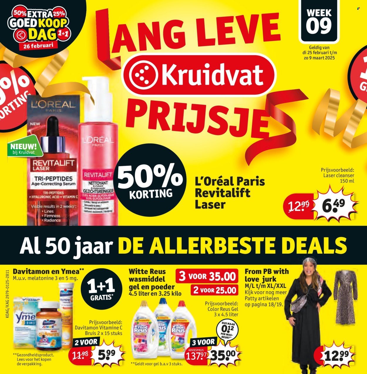 Kruidvat-aanbieding - 25-2-2025 - 9-3-2025. Pagina 1