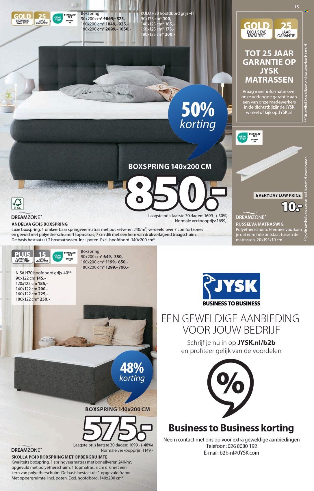 JYSK-aanbieding - 24-2-2025 - 9-3-2025. Pagina 16