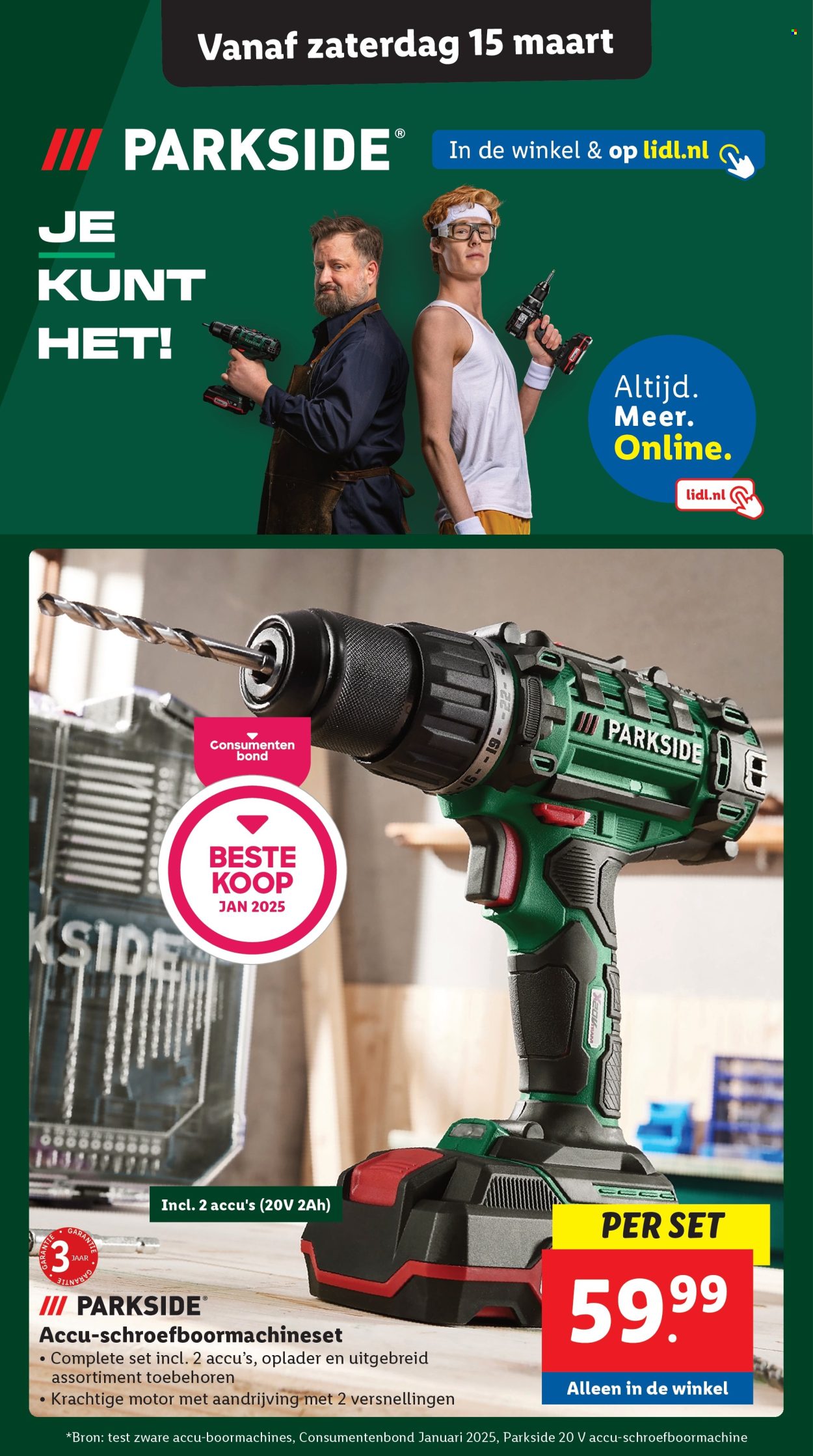 Lidl-aanbieding - 10-3-2025 - 16-3-2025. Pagina 55