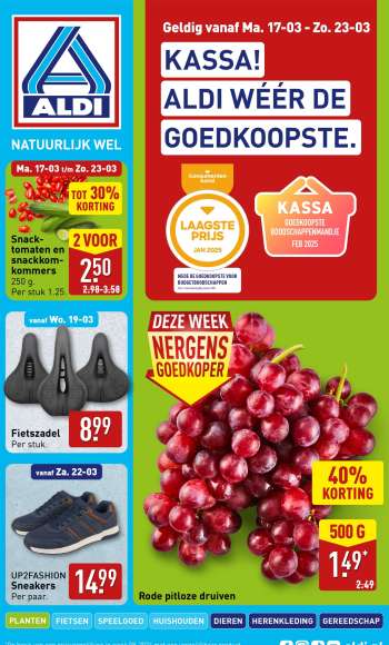 Aldi-aanbieding - 17-3-2025 - 23-3-2025.