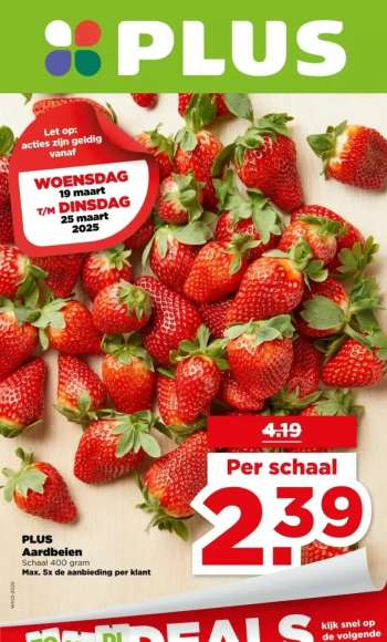 Plus-aanbieding - 19-3-2025 - 25-3-2025.