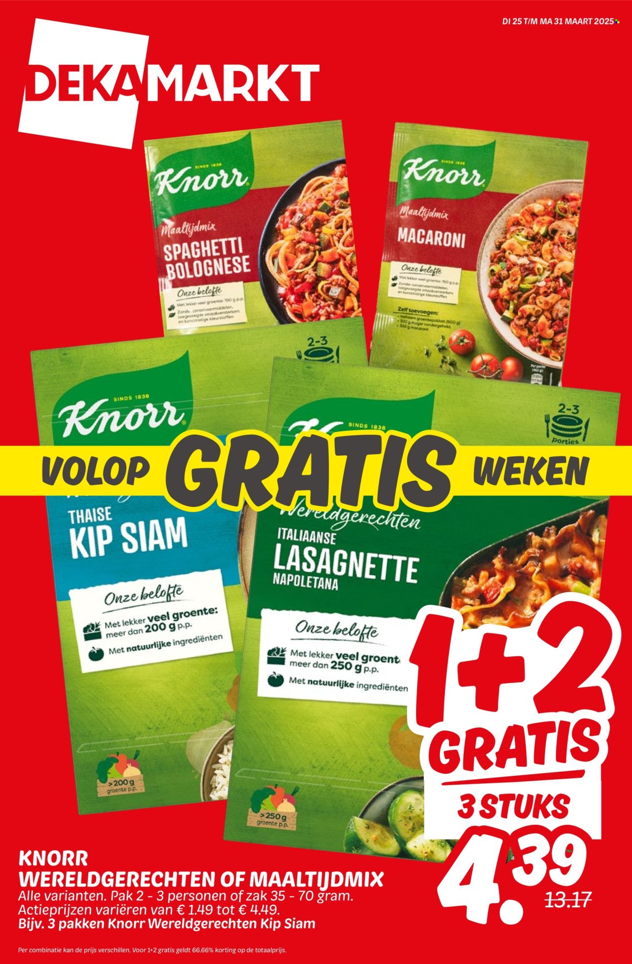 DekaMarkt-aanbieding - 25-3-2025 - 31-3-2025. Pagina 1