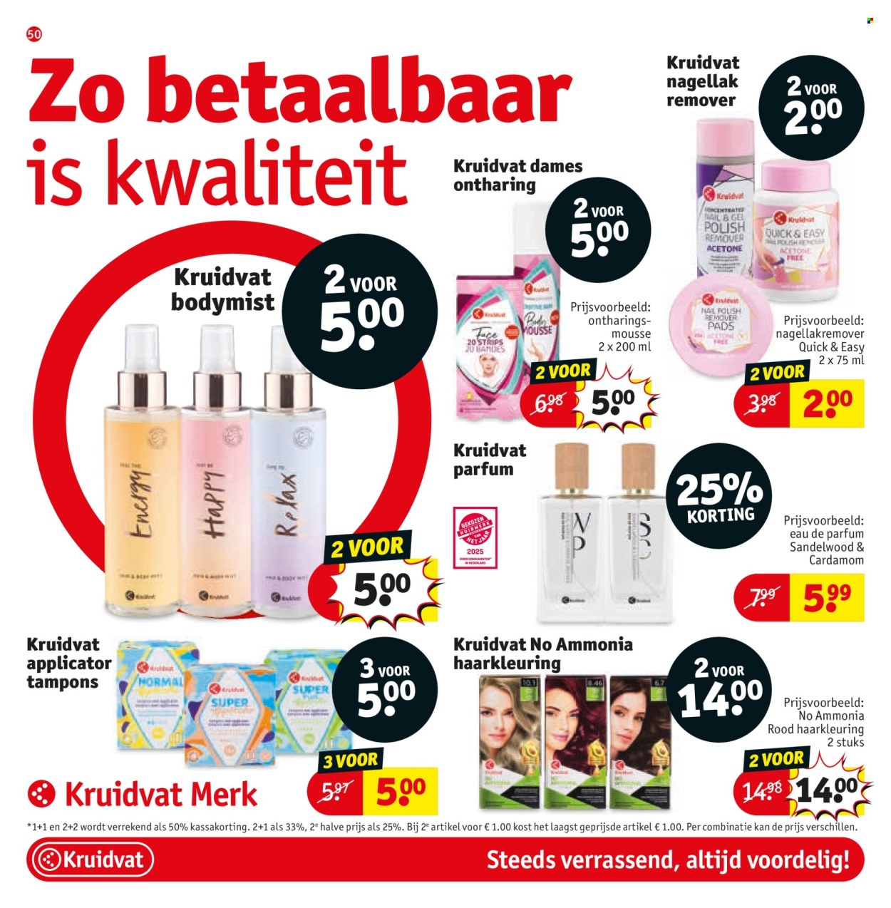 Kruidvat-aanbieding - 25-3-2025 - 6-4-2025. Pagina 50