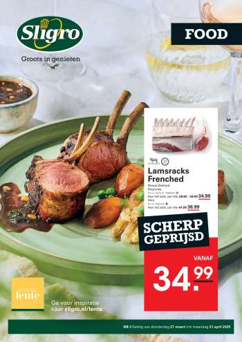 Sligro-aanbieding - 27-3-2025 - 21-4-2025.