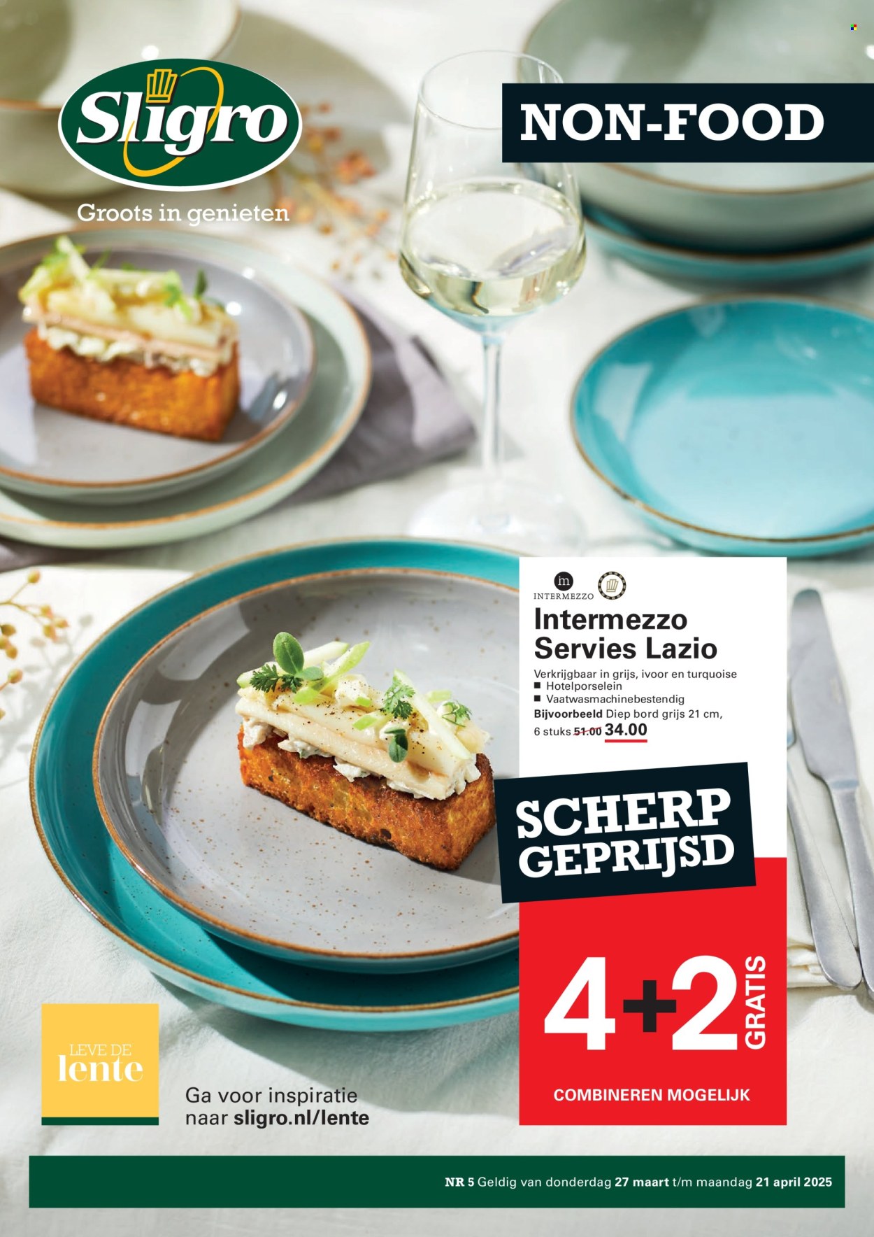 Sligro-aanbieding - 27-3-2025 - 21-4-2025. Pagina 1