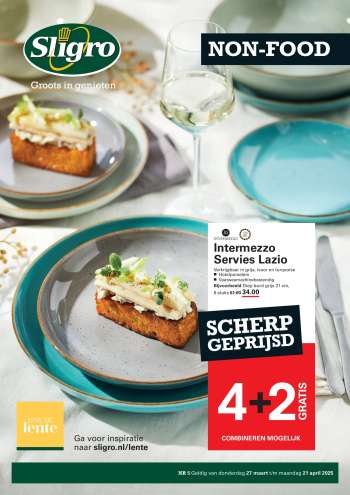 Sligro-aanbieding - 27-3-2025 - 21-4-2025.