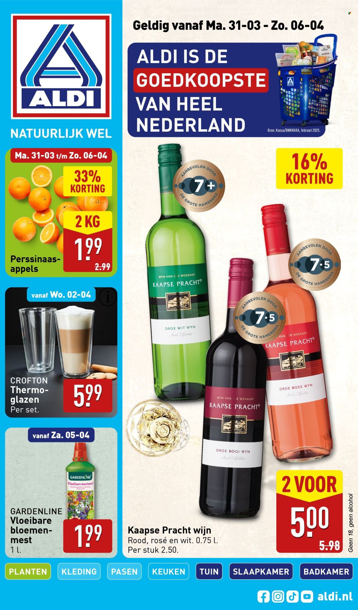 Aldi-aanbieding - 31-3-2025 - 6-4-2025. Pagina 1