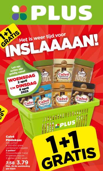 Plus-aanbieding - 2-4-2025 - 8-4-2025.