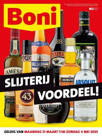 Boni-aanbieding - 31-3-2025 - 4-5-2025.