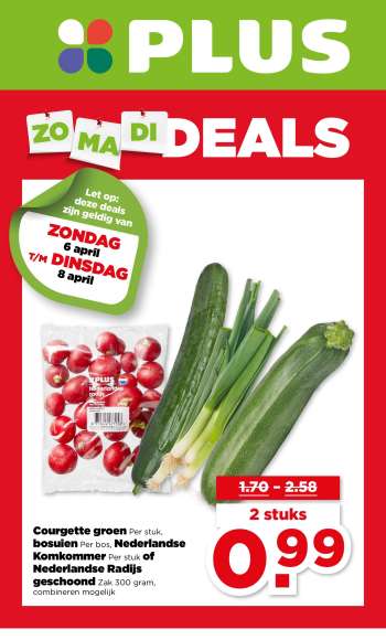 Plus-aanbieding - 6-4-2025 - 8-4-2025.