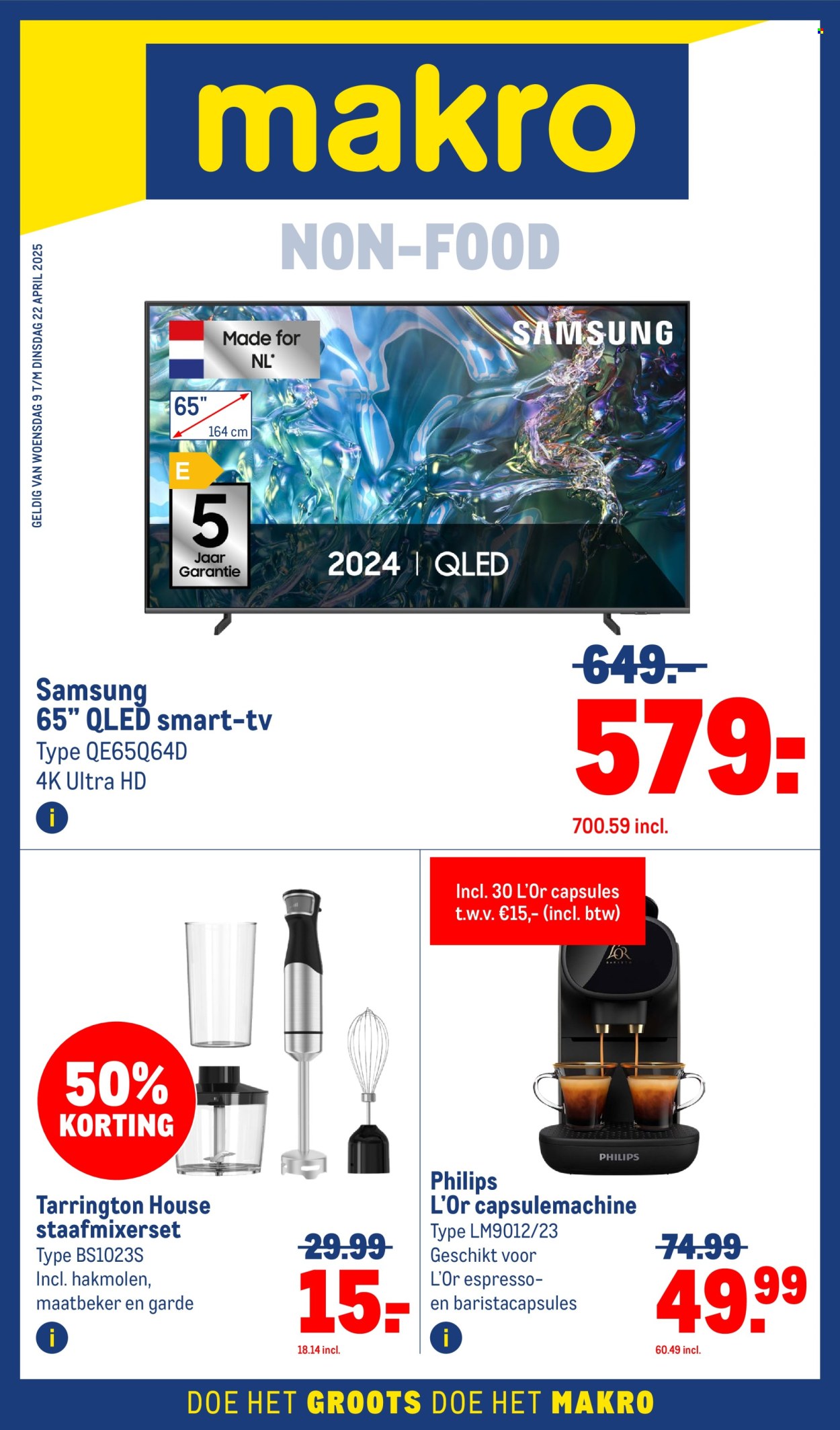 Makro-aanbieding - 9-4-2025 - 22-4-2025. Pagina 1