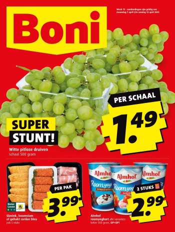 Boni-aanbieding - 7-4-2025 - 13-4-2025.