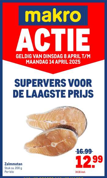 Makro-aanbieding - 8-4-2025 - 14-4-2025.