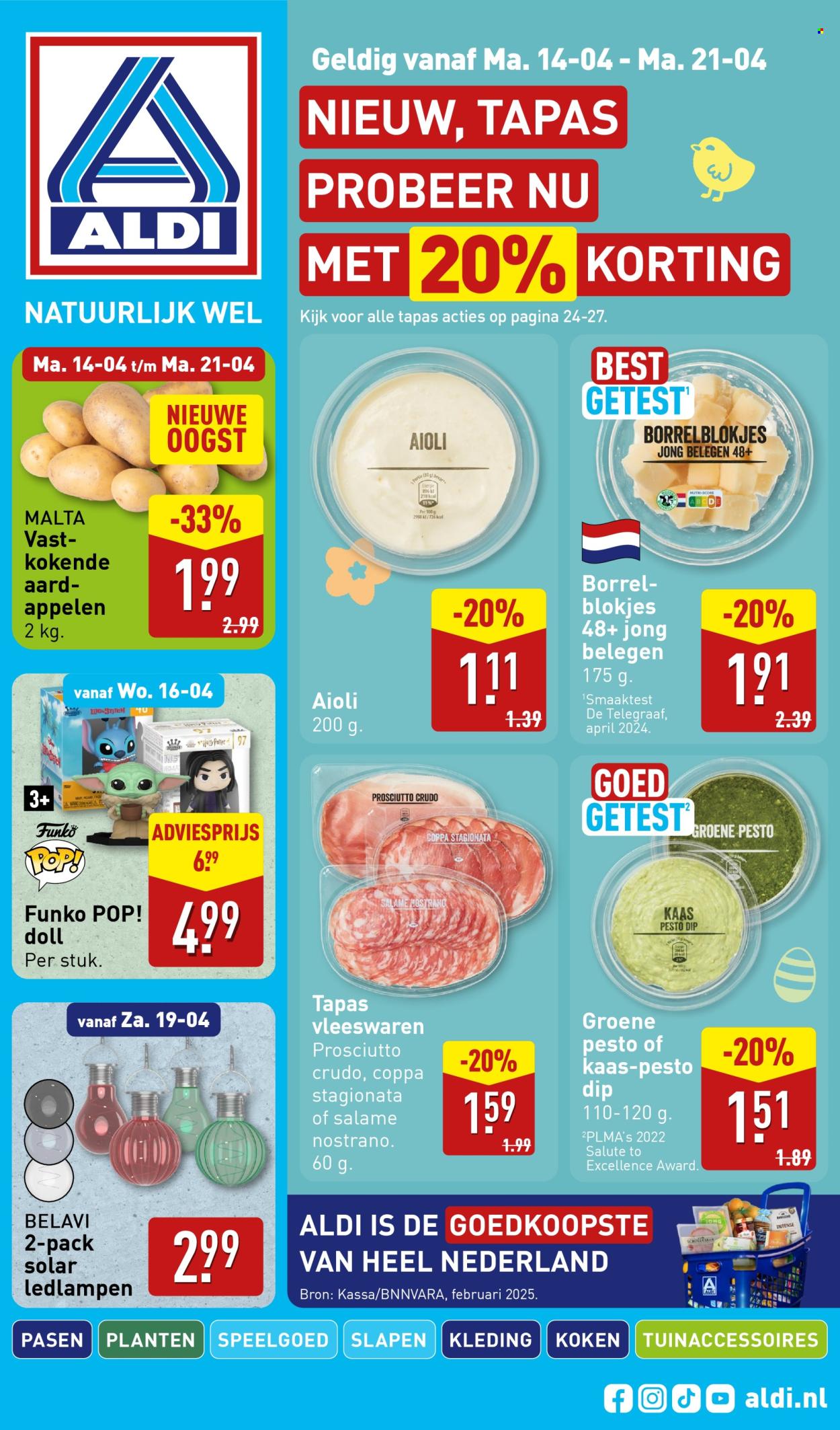 Aldi-aanbieding - 14-4-2025 - 21-4-2025. Pagina 1