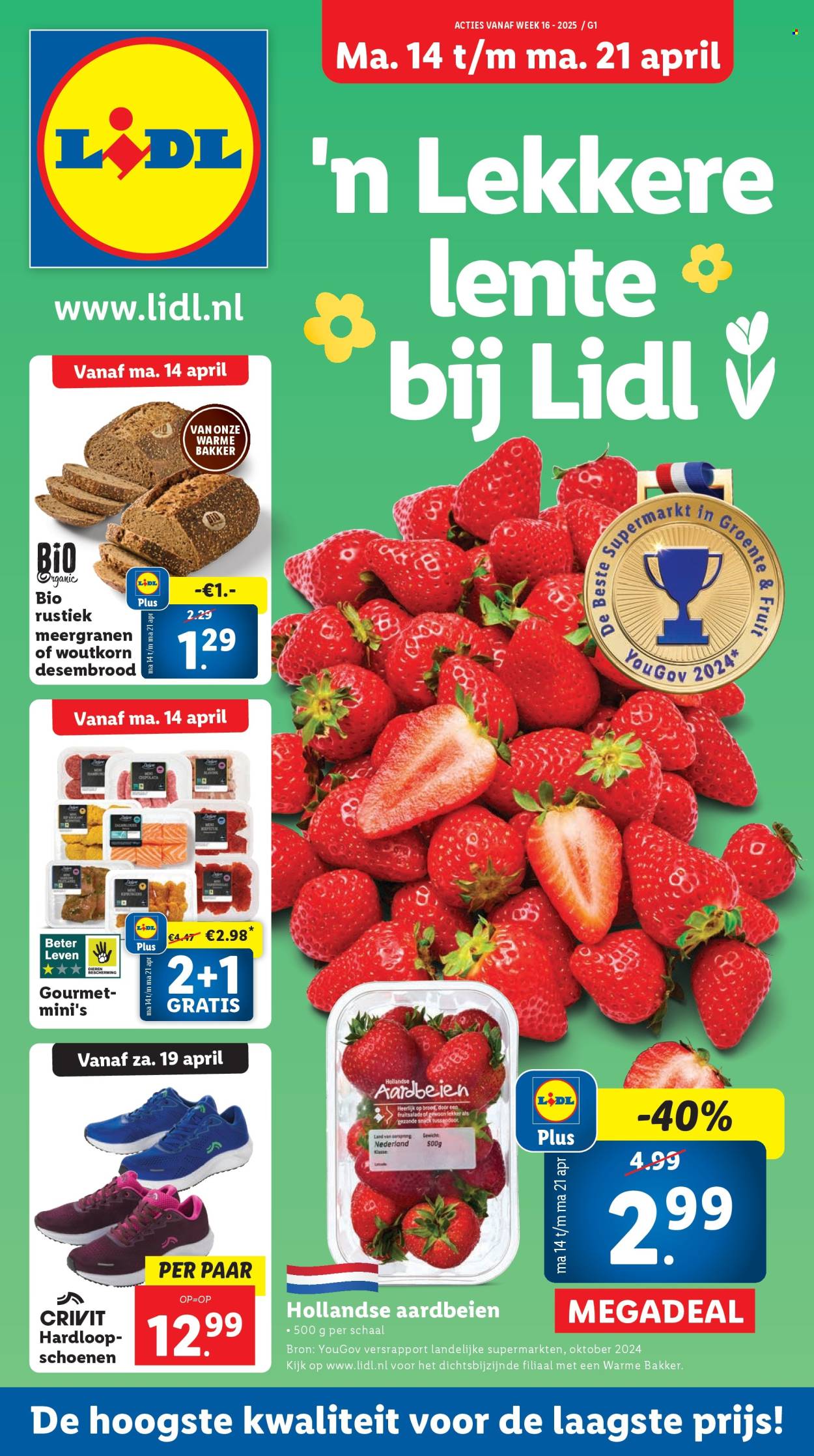 Lidl-aanbieding - 14-4-2025 - 21-4-2025. Pagina 1