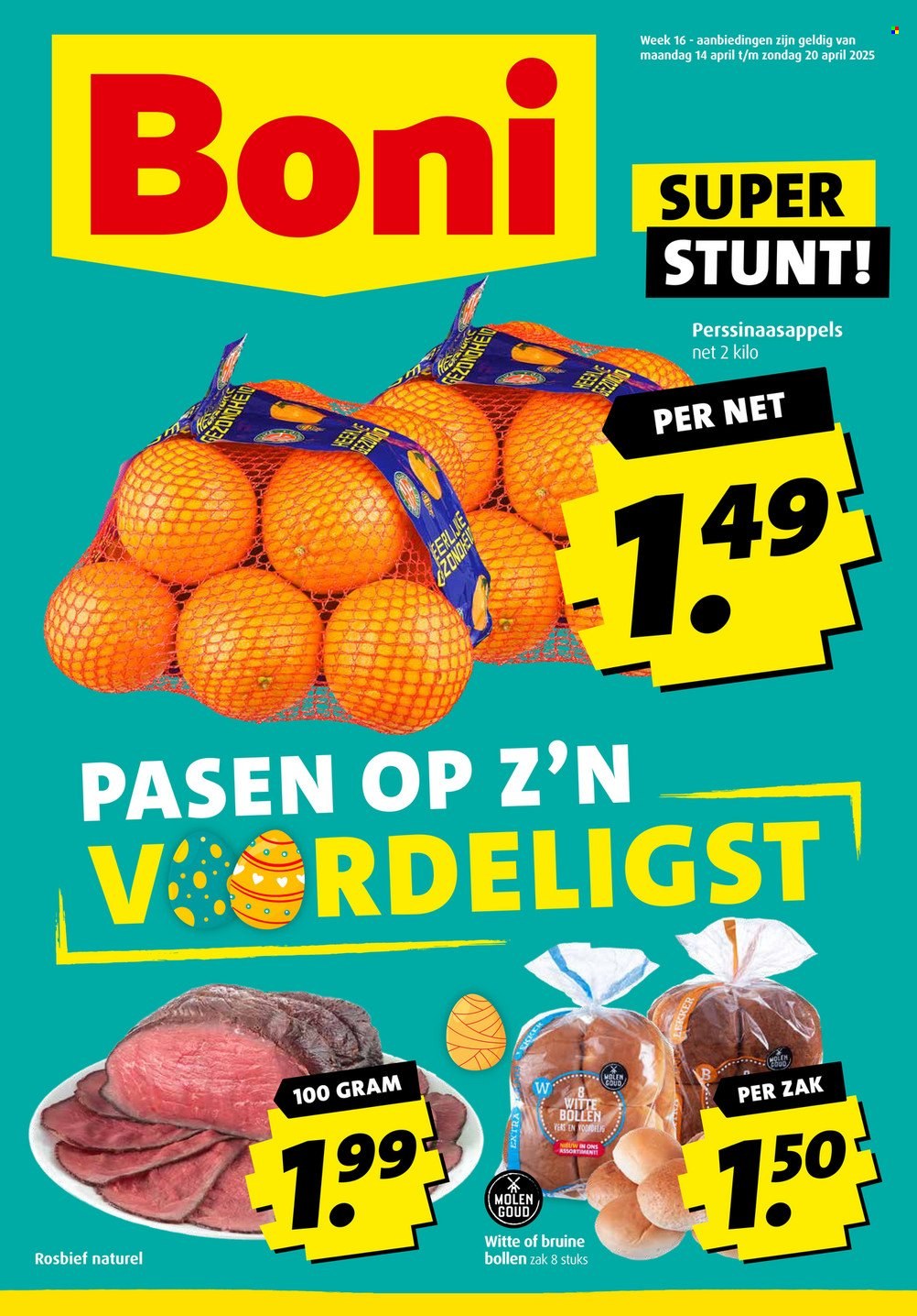 Boni-aanbieding - 14-4-2025 - 20-4-2025. Pagina 1