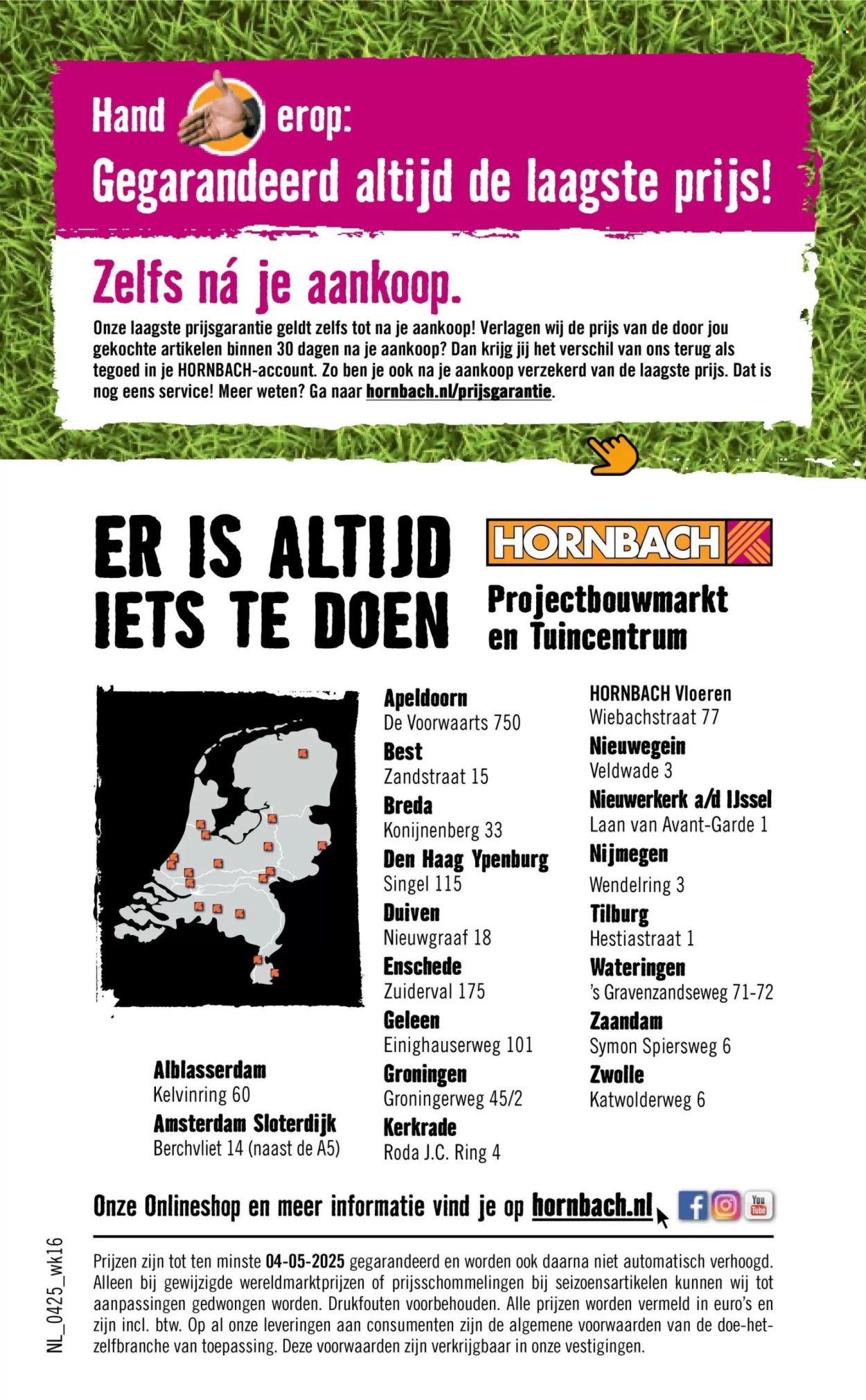 Hornbach-aanbieding - 14-4-2025 - 4-5-2025. Pagina 70