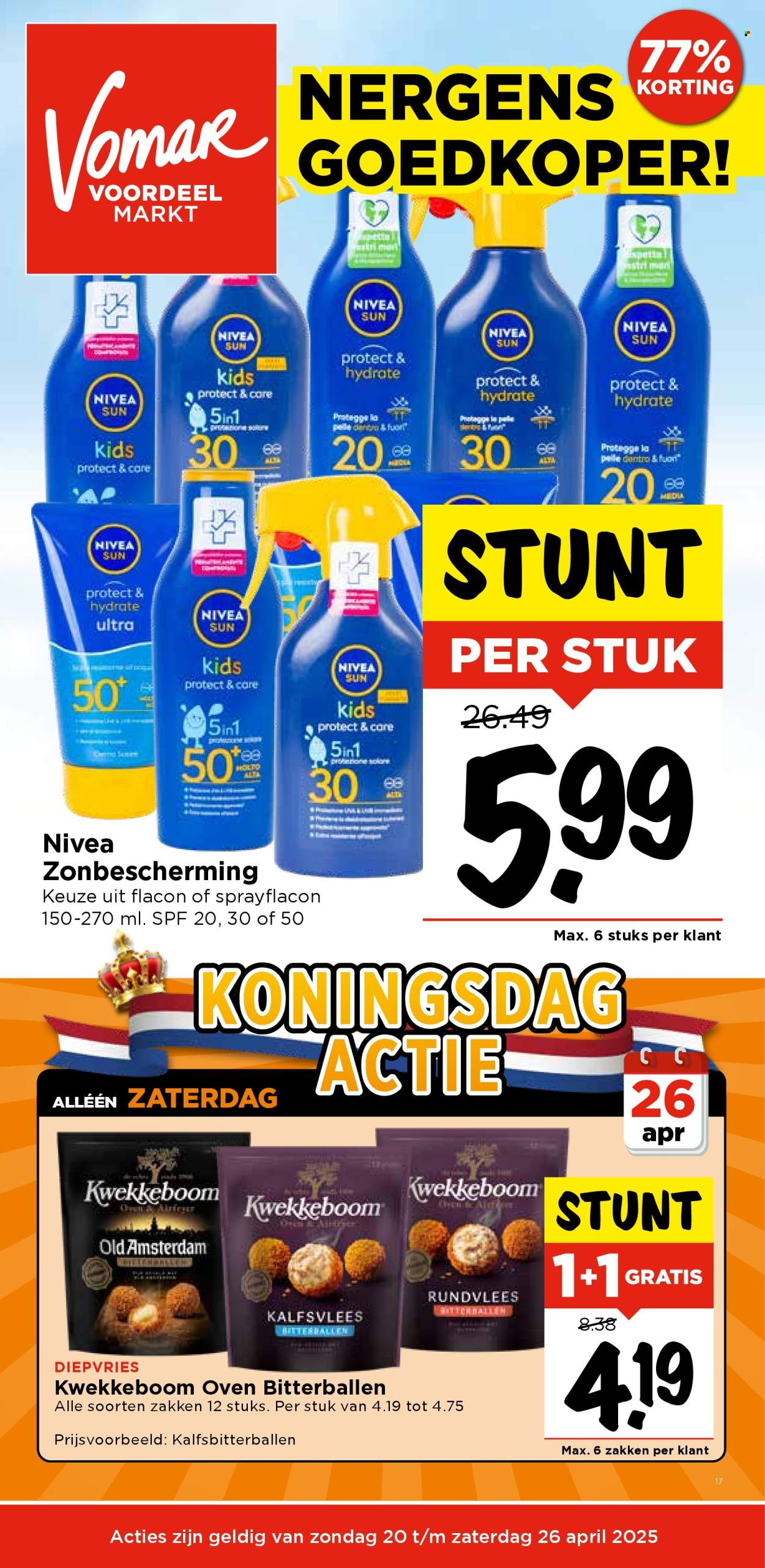 Vomar-aanbieding - 20-4-2025 - 26-4-2025. Pagina 1