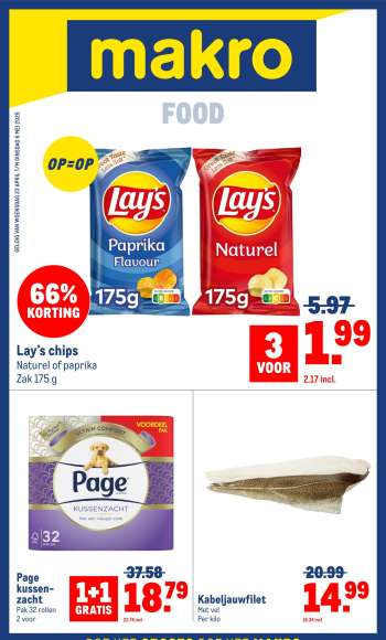 Makro-aanbieding - 23-4-2025 - 6-5-2025.