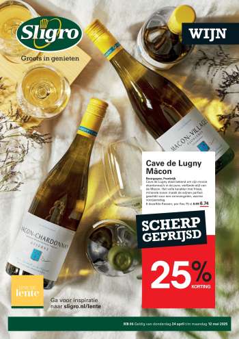 Sligro-aanbieding - 24-4-2025 - 12-5-2025.