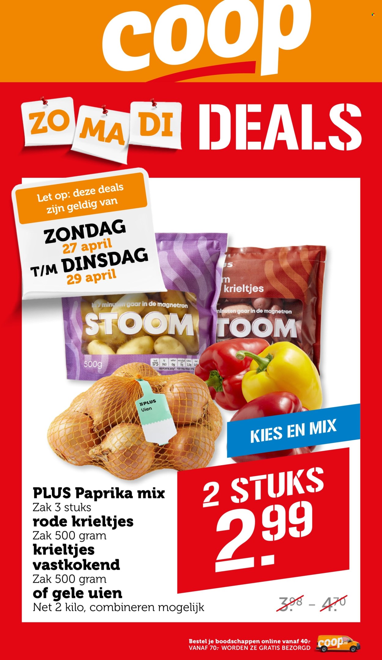 Coop-aanbieding - 27-4-2025 - 29-4-2025. Pagina 1