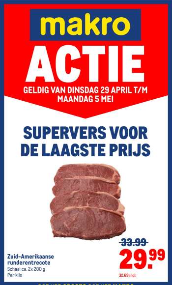Makro-aanbieding - 29-4-2025 - 5-5-2025.