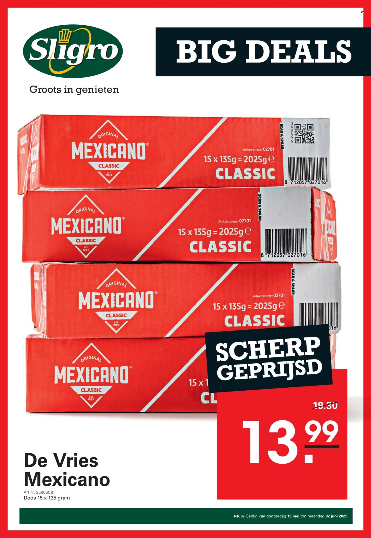 Sligro-aanbieding - 15-5-2025 - 2-6-2025. Pagina 61