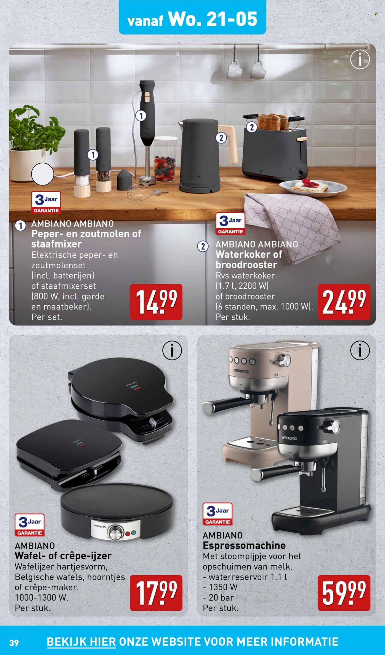 Aldi-aanbieding - 19-5-2025 - 25-5-2025. Pagina 39