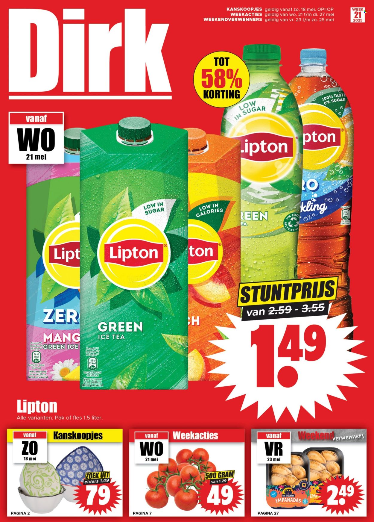 Dirk-aanbieding - 21-5-2025 - 27-5-2025. Pagina 1