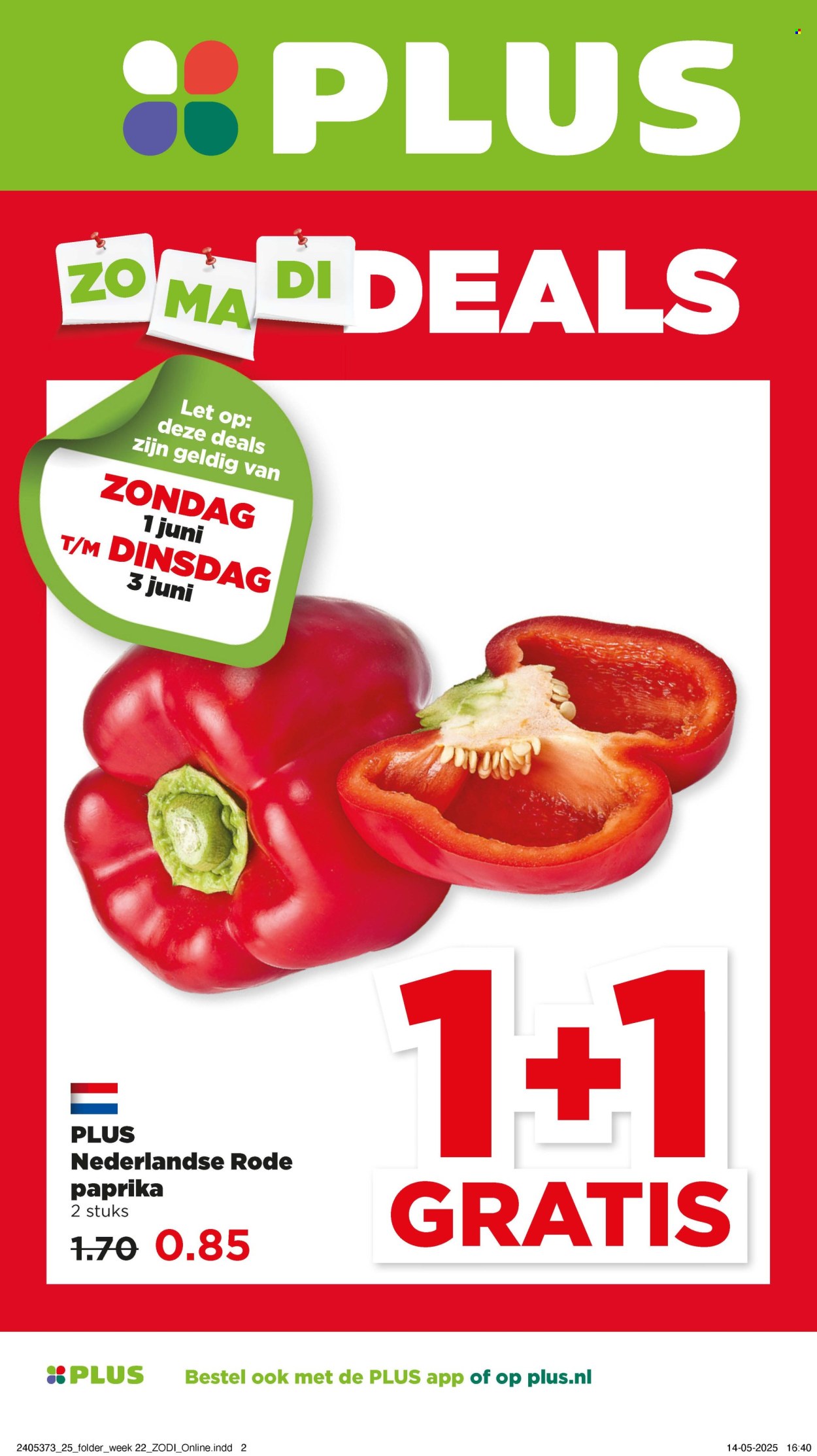Plus-aanbieding - 1-6-2025 - 3-6-2025. Pagina 1