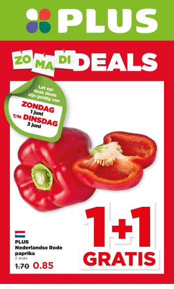 Plus-aanbieding - 1-6-2025 - 3-6-2025.