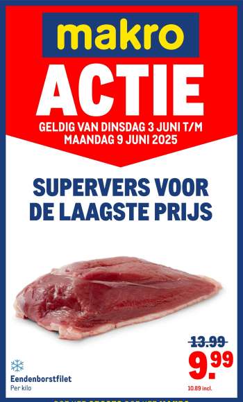 Makro-aanbieding - 3-6-2025 - 9-6-2025.