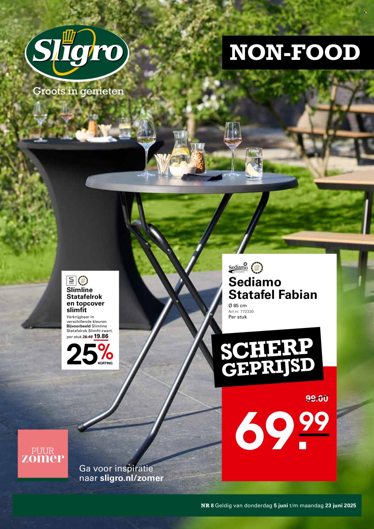 Sligro-aanbieding - 5-6-2025 - 23-6-2025. Pagina 1