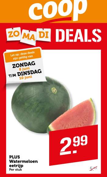 Coop-aanbieding - 8-6-2025 - 10-6-2025.