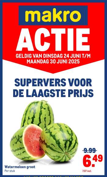 Makro-aanbieding - 24-6-2025 - 30-6-2025.