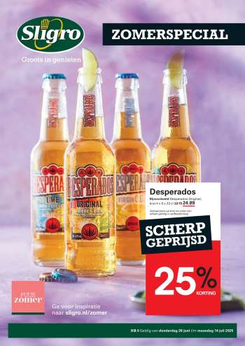 Sligro-aanbieding - 26-6-2025 - 14-7-2025.