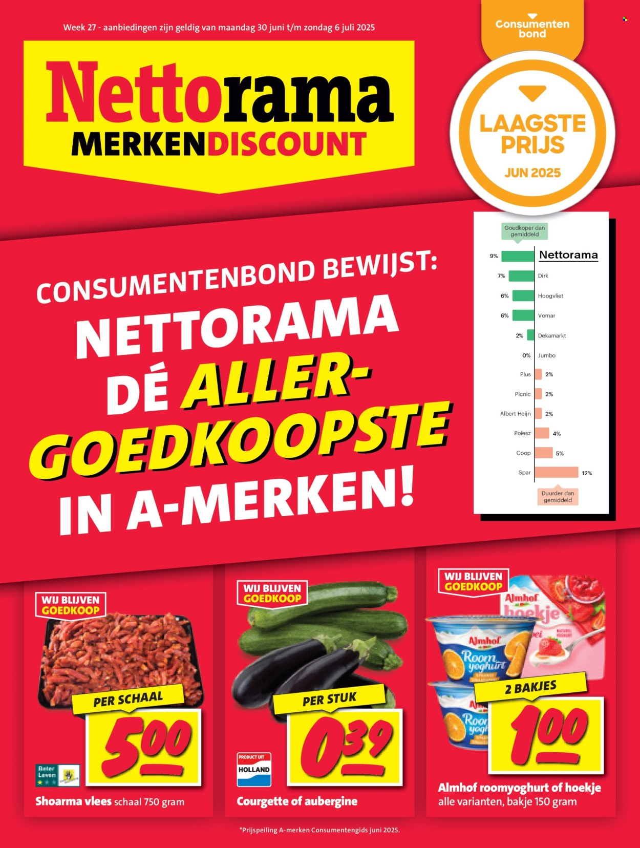 Nettorama-aanbieding - 30-6-2025 - 6-7-2025. Pagina 1