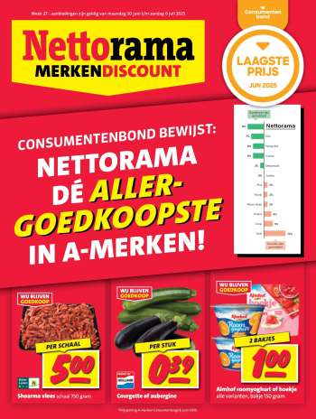 Nettorama-aanbieding - 30-6-2025 - 6-7-2025.