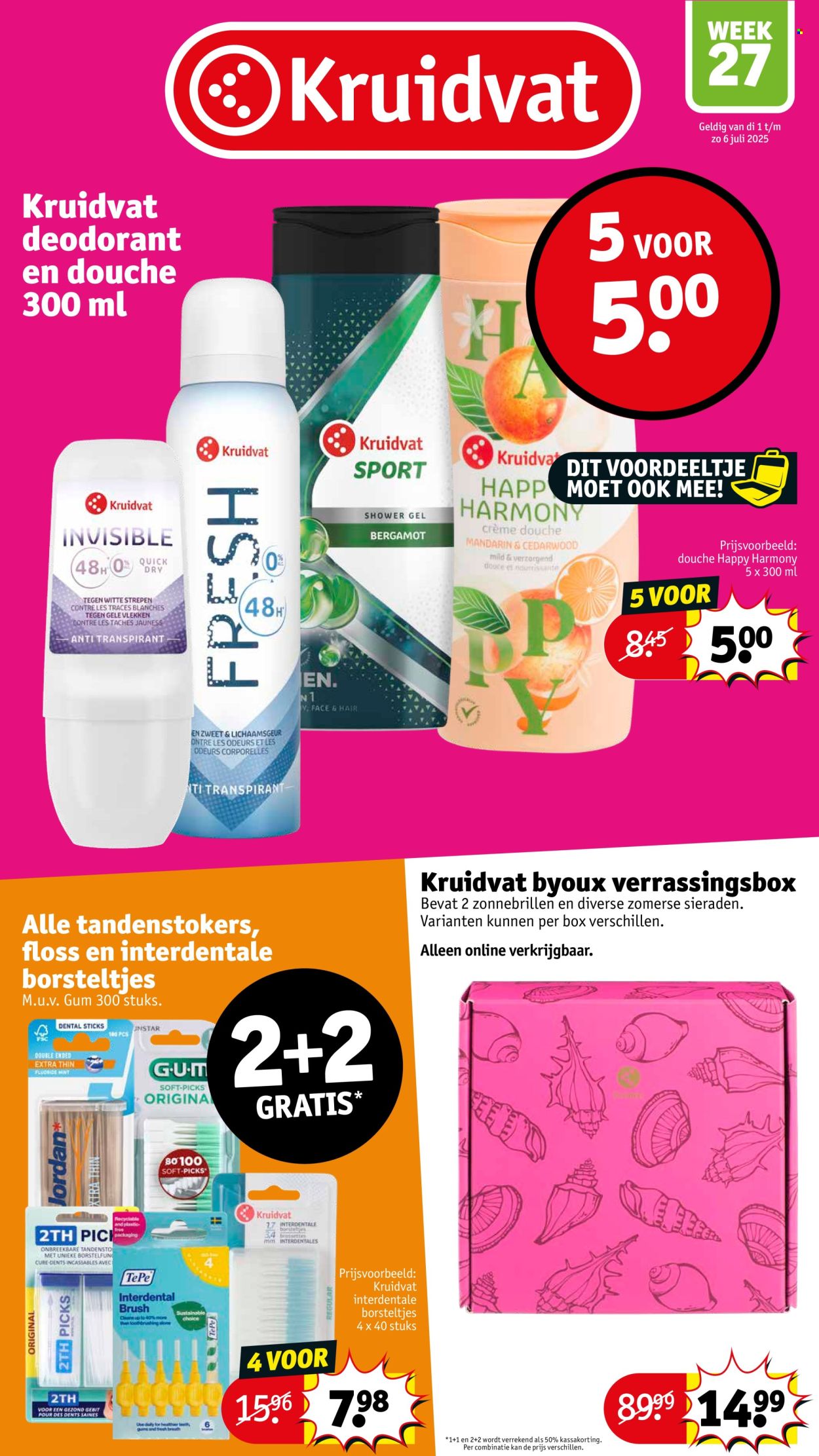 Kruidvat-aanbieding - 1-7-2025 - 6-7-2025. Pagina 1