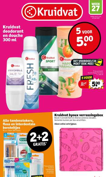 Kruidvat-aanbieding - 1-7-2025 - 6-7-2025.