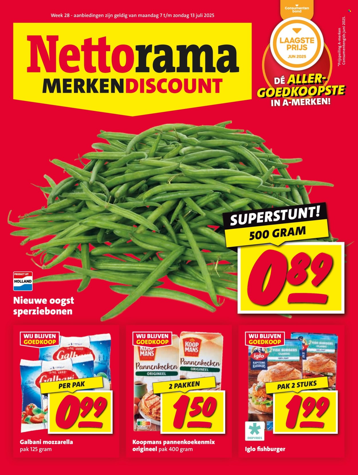 Nettorama-aanbieding - 7-7-2025 - 13-7-2025. Pagina 1
