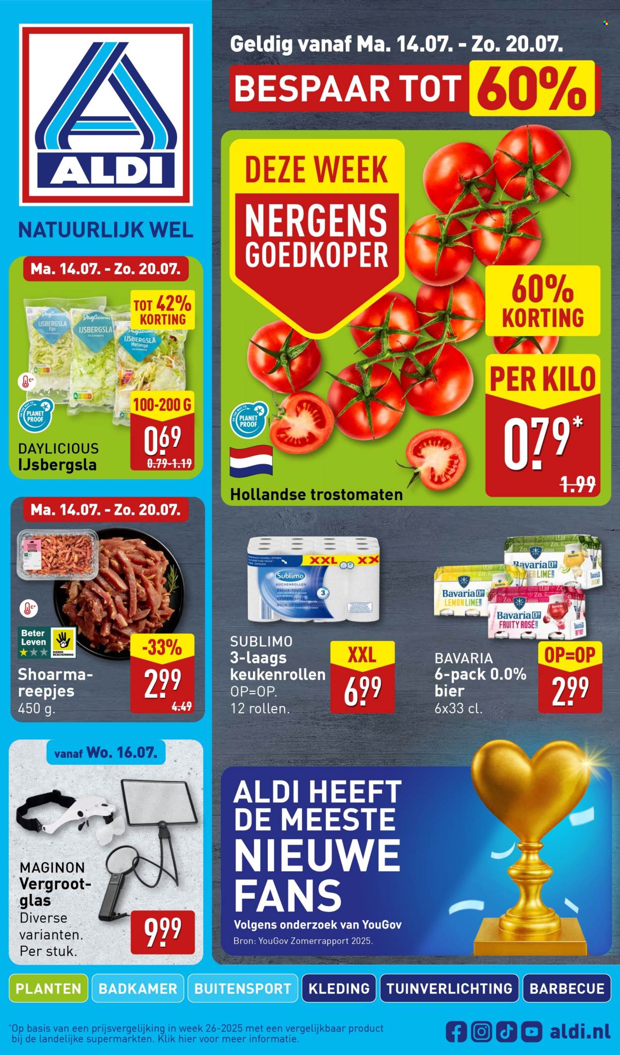 Aldi-aanbieding - 14-7-2025 - 20-7-2025. Pagina 1