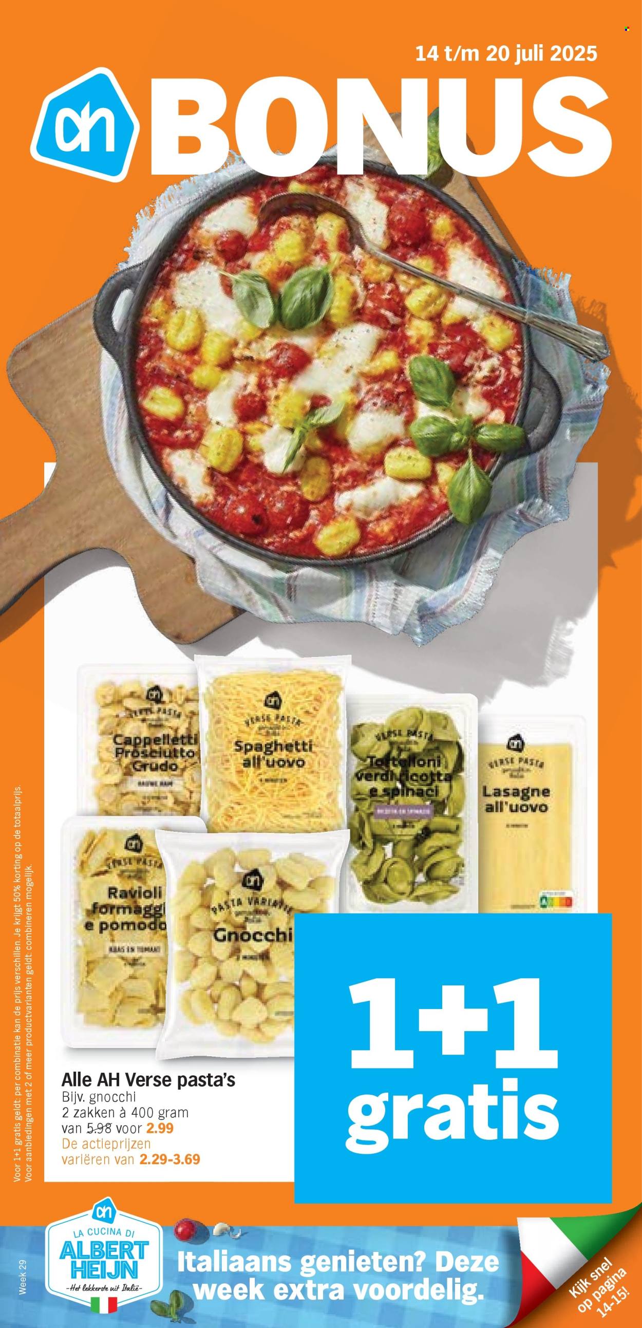Albert Heijn-aanbieding - 14-7-2025 - 20-7-2025. Pagina 1