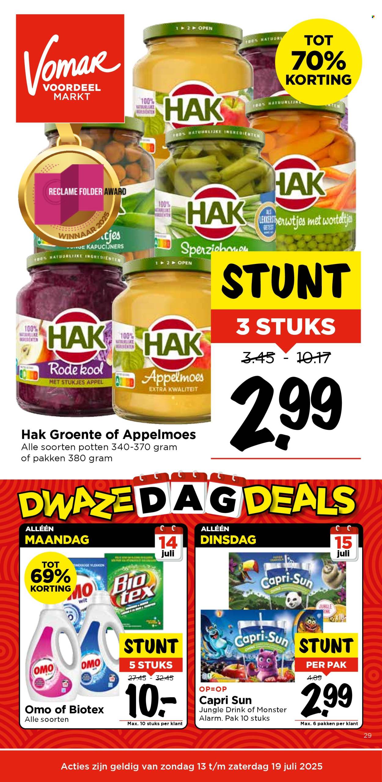 Vomar-aanbieding - 13-7-2025 - 19-7-2025. Pagina 1