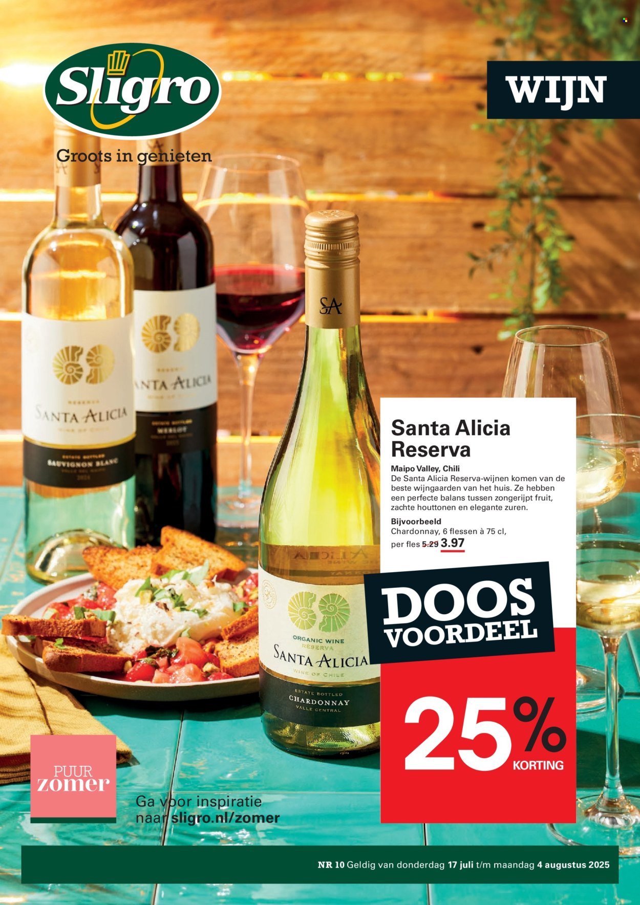 Sligro-aanbieding - 17-7-2025 - 4-8-2025. Pagina 1