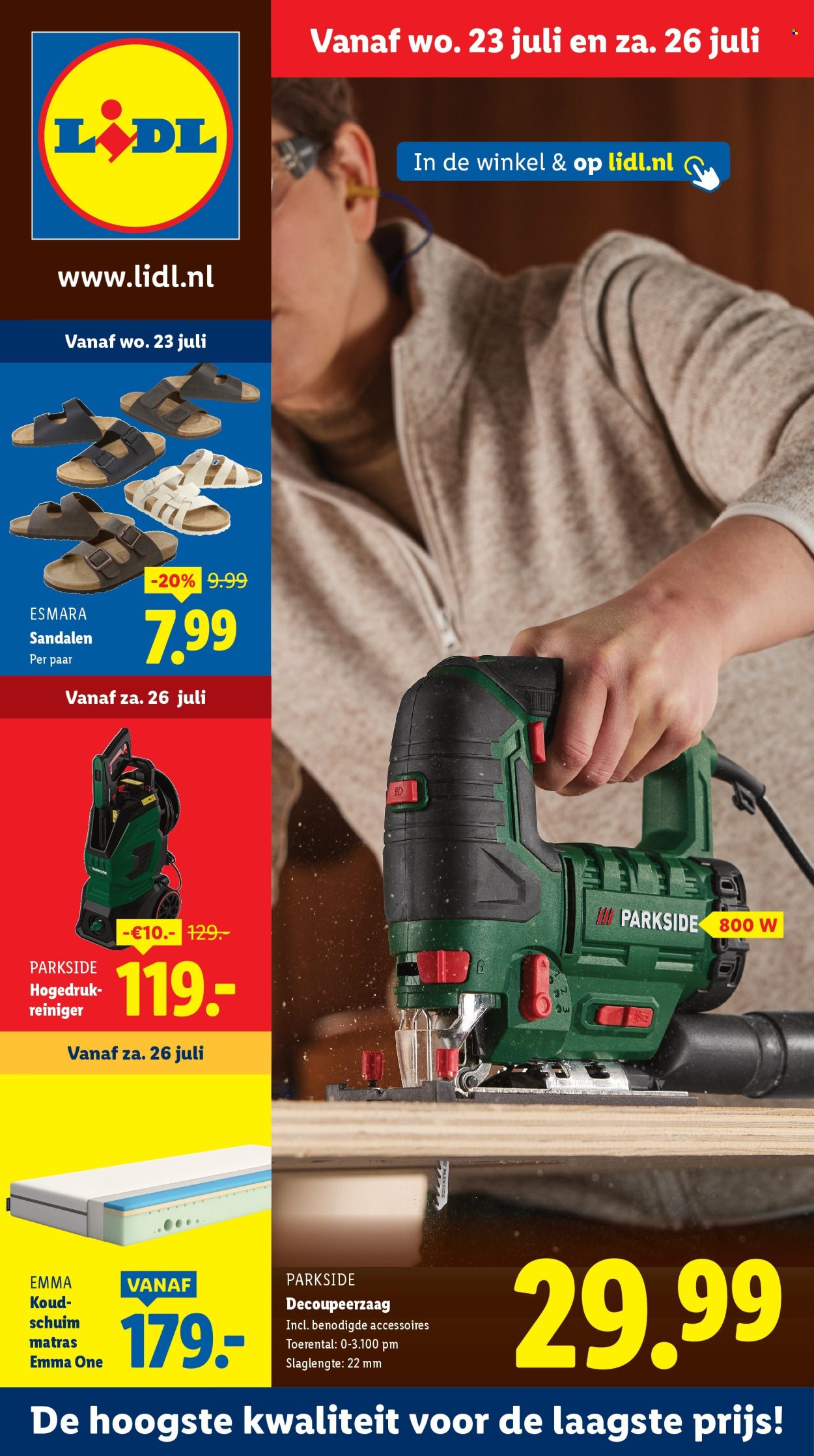 Lidl-aanbieding - 23-7-2025 - 26-7-2025. Pagina 1