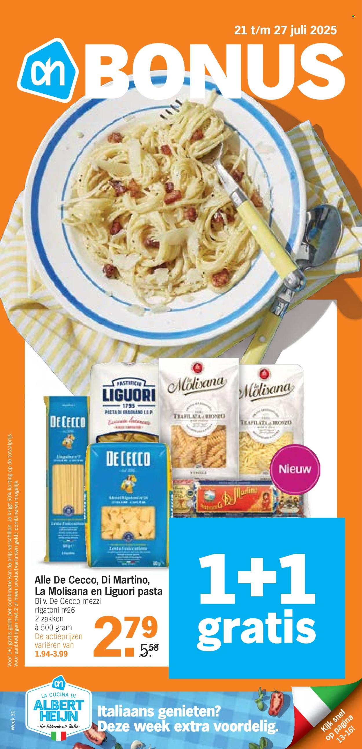 Albert Heijn-aanbieding - 21-7-2025 - 27-7-2025. Pagina 1
